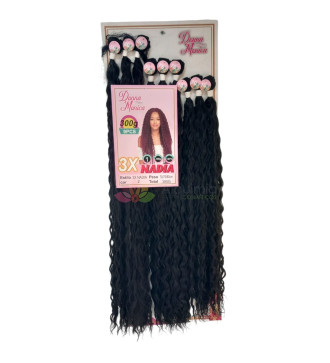 Cabelo Bio Fibra Nadia 300g Cor 2 - Dona Monica